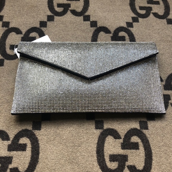 Black Rhinestone Clutch - Picture 5 of 8